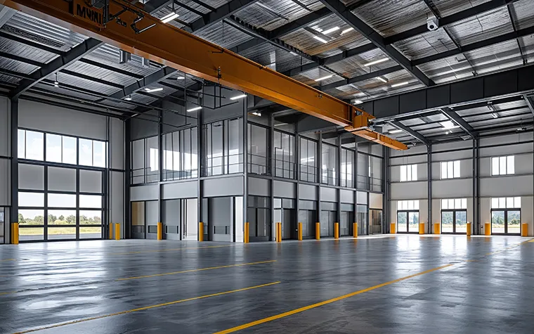 Modern commercial development